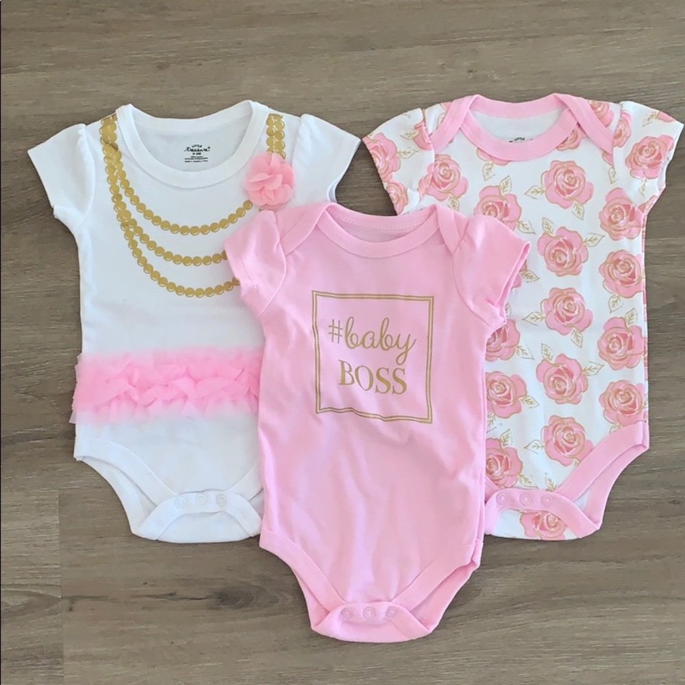 Little Treasure Girl Bodysuits